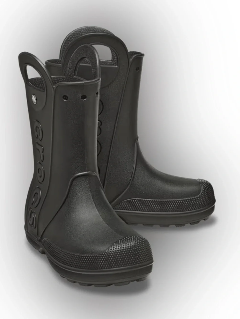 Women’s Black Crocs Handle It Rain Boot Brand New Size W5